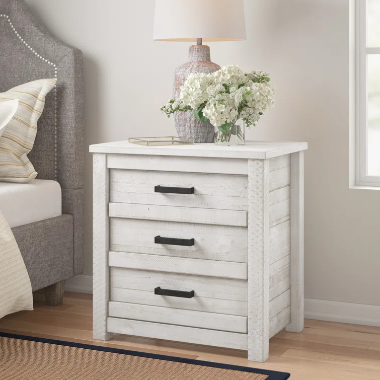 Romney Solid Wood Nightstand | Wayfair North America