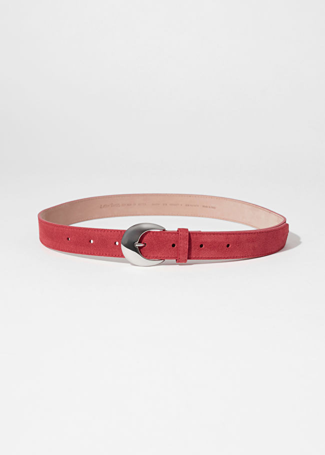 Crescent-Buckle Leather Belt | & Other Stories UK