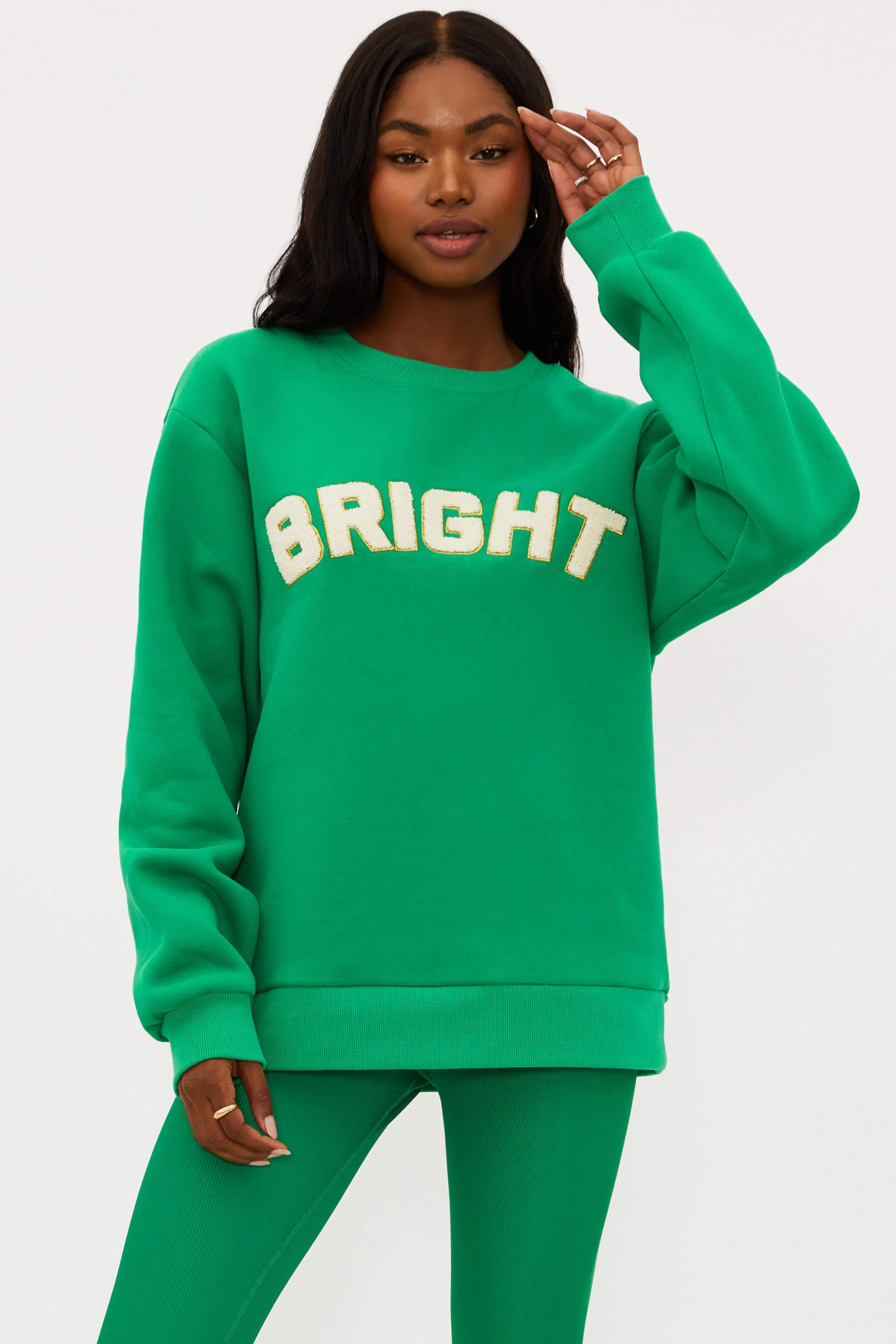 Dawn Sweatshirt Bright Jelly Bean | Beach Riot