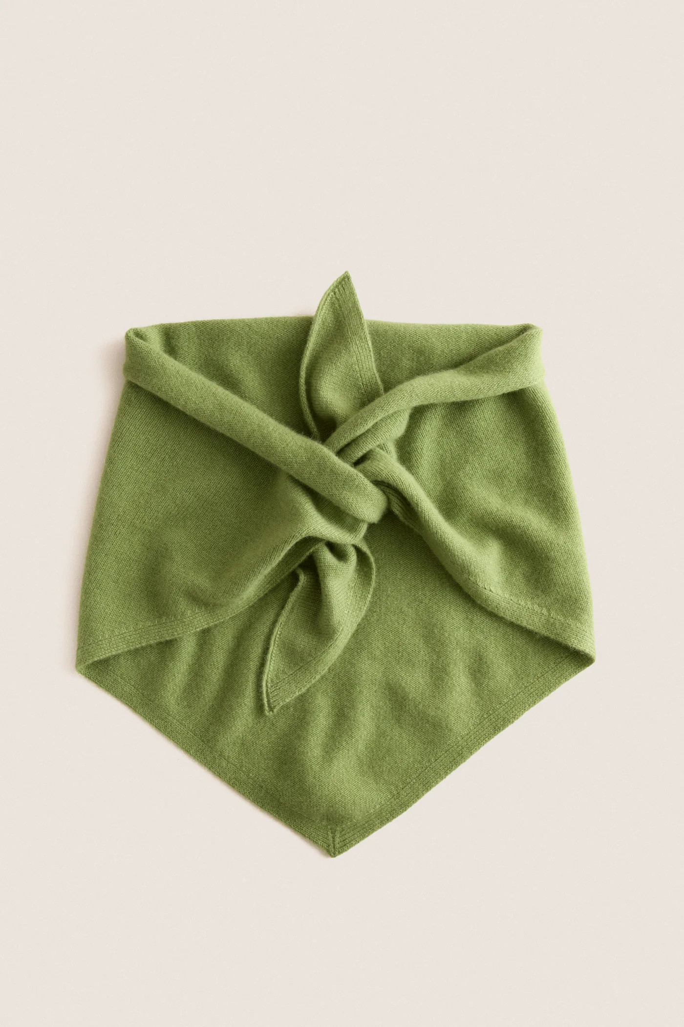 Peridot Cashmere Triangle Scarf | Tuckernuck (US)