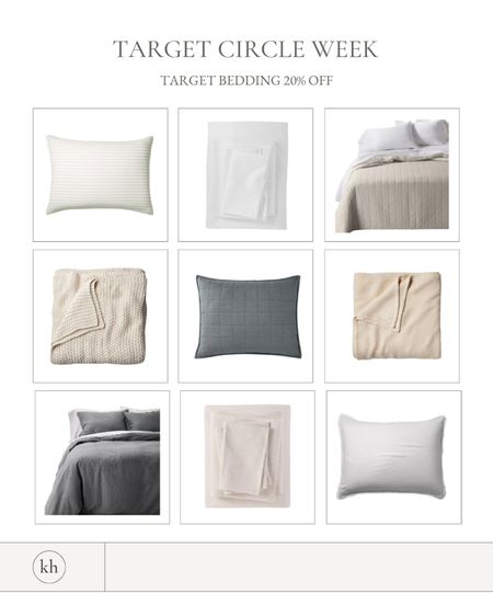 Target Circle Week is here! Now through 10/7 you can take 20% off all bedding, including my favorite Target bedding line, Casaluna! I love the quality, affordability, and overall softness of all their pieces! 

#LTKstyletip #LTKsalealert #LTKhome