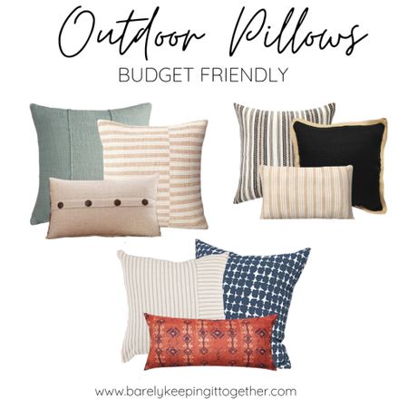 Need help styling your outdoor space? These curated pillow combos take you from blah to entertaining ready! 

#LTKhome #LTKSeasonal