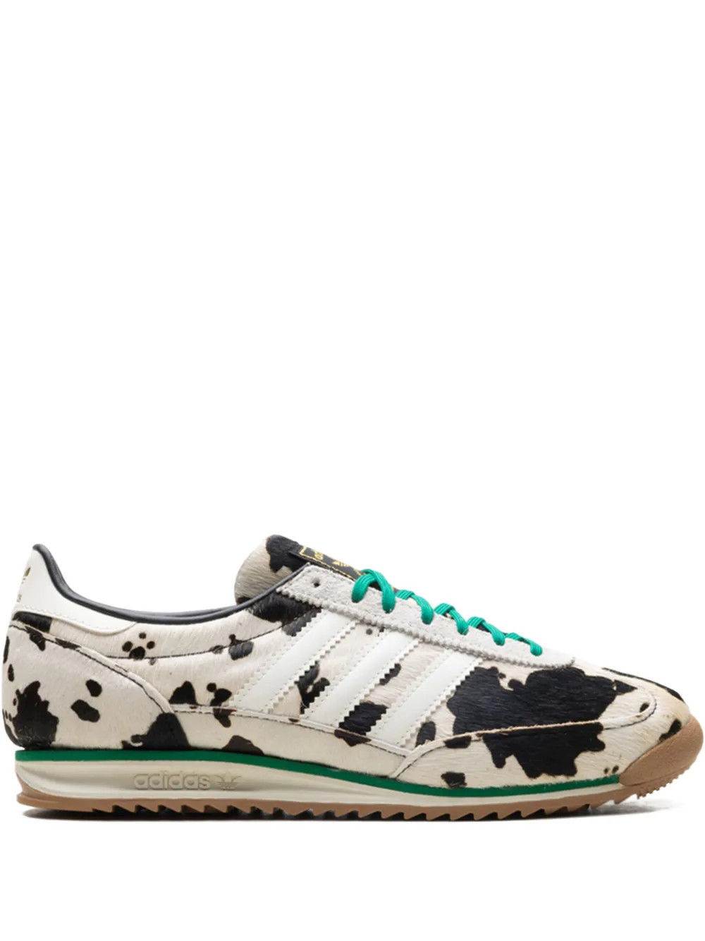 adidas SL72 cow-print sneakers - Neutrals | Farfetch Global