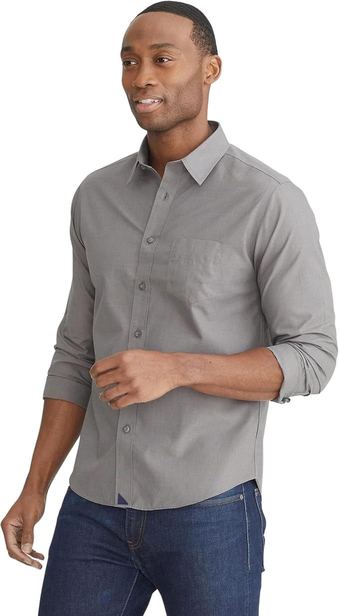 UNTUCKit Sangiovese - Untucked Shirt for Men, Short Sleeve, Wrinkle-Free | Amazon (US)