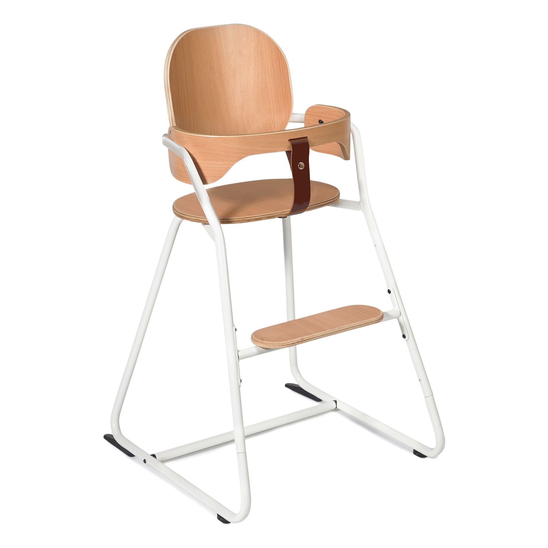 Tibu High Chair with Baby Harness White Charlie Crane Design Baby | Smallable DE