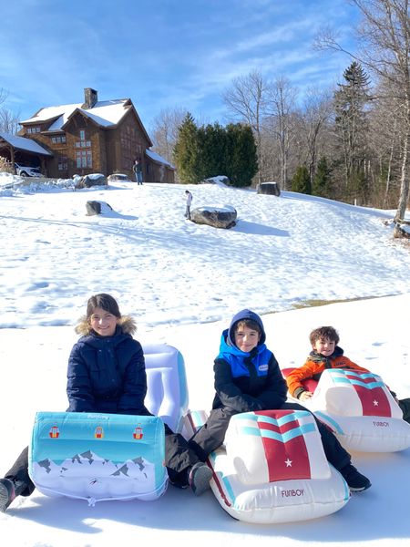 Two seater sleds & snow tubes that look like snowmobiles 🥳🥳 @funboy #kidsgiftideas #ad

#LTKSeasonal #LTKHoliday #LTKGiftGuide