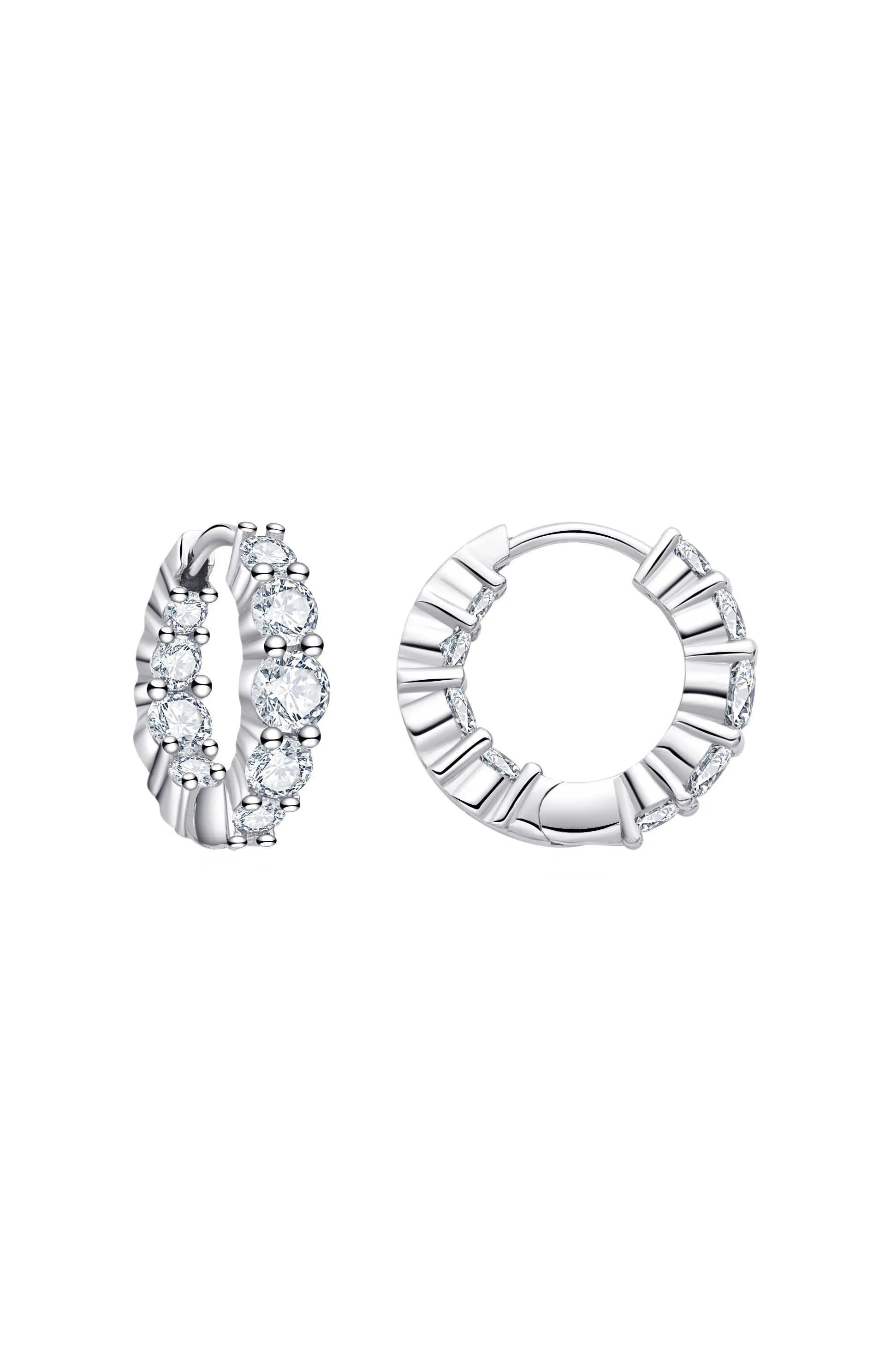 Riviera Crystal Hoops (Women) | Nordstrom | Nordstrom