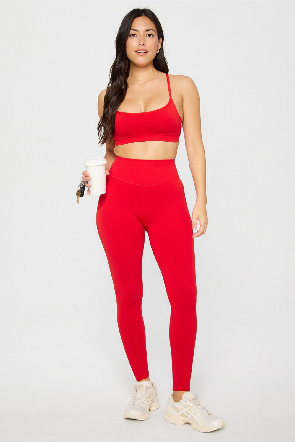 Sleek Seamless Strappy Low Impact Bra | Fabletics