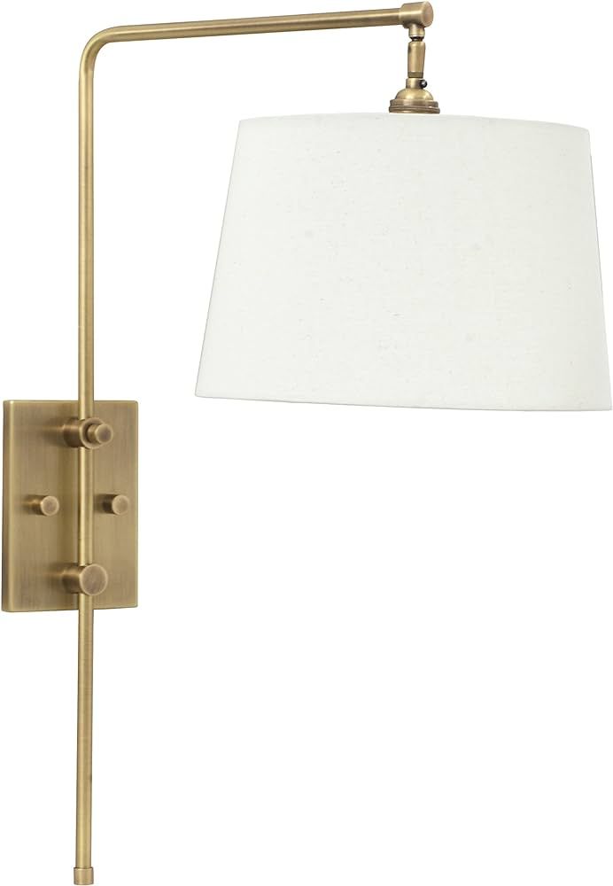 House of Troy CR725-AB Crown Pt. Wall Bridge Lamp, Antique Brass | Amazon (US)