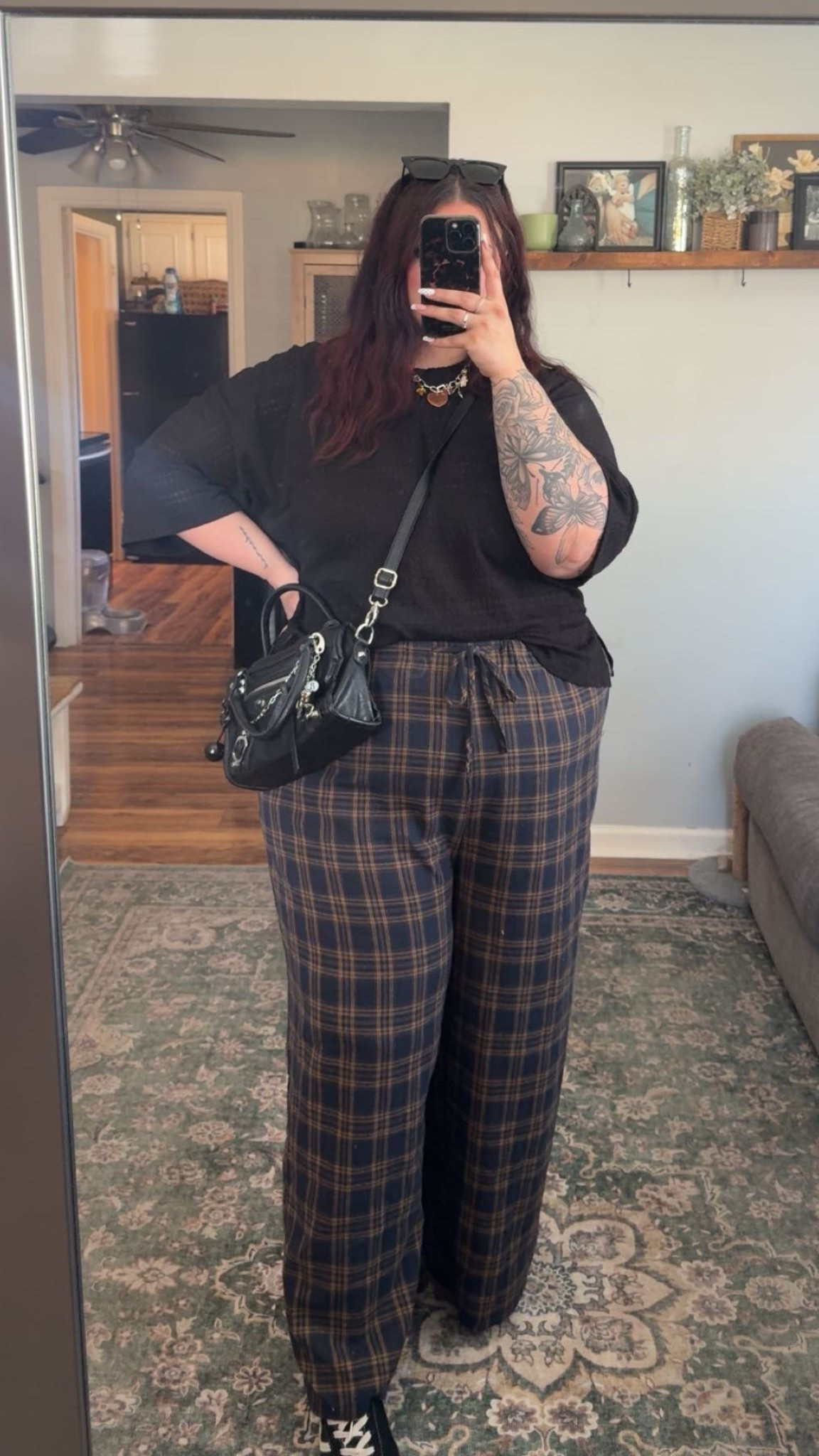 This outfit is giving fall vibes. Love these pants so much!! 

#LTKStyleTip #LTKPlusSize #LTKTall