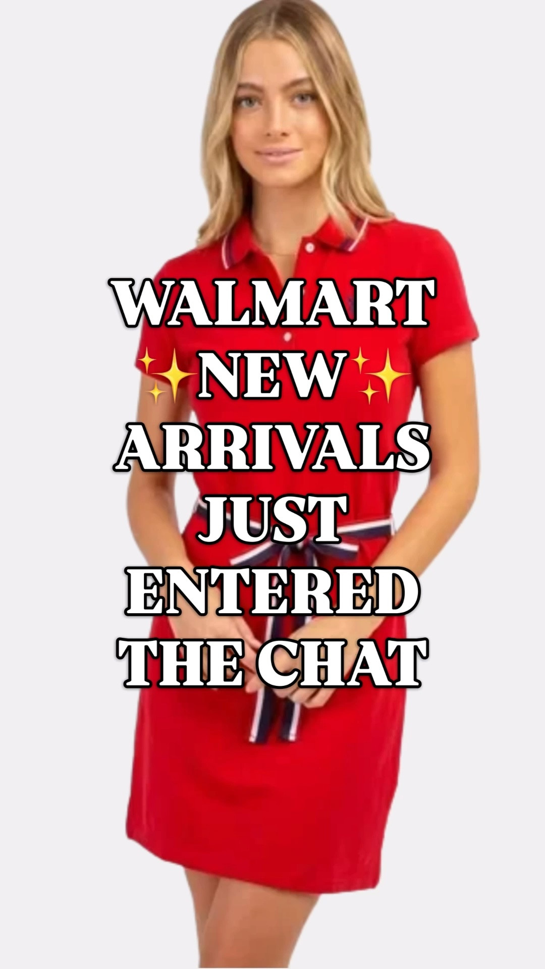 Walmart new arrivals | Walmart fashion finds | Walmart summer dresses | Walmart outfit ideas | Walmart vacation outfits

Walmart new arrivals are so good right now, and this roundup has some of the strongest summer fashion finds for dresses, work outfits, vacation outfits, and easy warm weather style.

I found colorful summer dresses, blue and white dresses, green dresses, red dresses, white dresses, floral dresses, shirt dresses, polo dresses, active dresses, midi skirts, white shorts, puff sleeve tops, navy blouses, carryall totes, and polished pieces that look so much more expensive than the Walmart price point.

This is the kind of Walmart fashion haul that works for summer outfits, spring outfits, Memorial Day weekend, Fourth of July outfits, beach trips, vacation packing, brunch, church, office outfits, school pickup, country club lunches, garden parties, casual wedding guest looks, graduation parties, baby showers, bridal showers, and everyday outfits that still feel pulled together.

If you love preppy summer style, coastal outfits, Palm Beach style, East Coast summer fashion, affordable dresses, designer inspired finds, and Walmart fashion that looks elevated, these are the pieces I would check first before sizes start disappearing.

Walmart new arrivals, Walmart fashion finds, Walmart summer fashion, Walmart spring outfits, Walmart summer outfits, Walmart dresses, Walmart dress finds, Walmart outfit ideas, Walmart women’s fashion, Walmart work outfits, Walmart vacation outfits, Walmart beach outfits, Walmart resort wear, Walmart preppy style, summer dresses women, spring dresses, vacation dresses, vacation outfits beach, resort dresses women, coastal summer outfits, preppy summer outfits, Palm Beach style, Memorial Day outfits, Fourth of July outfits, red white and blue outfit, workwear women, office outfits women

#LTKFindsUnder50 #PreppyStyle #WalmartFinds #LookForLess #WalmartStyle

#LTKSeasonal #LTKWorkwear #LTKOver40