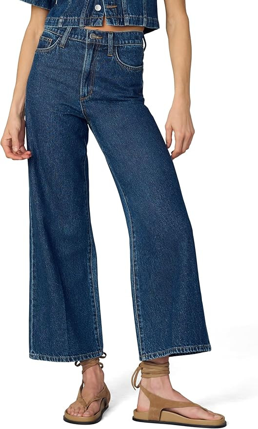 Joe's Jeans Womens The Mia High Rise Wide Leg Ankle Jean | Amazon (US)