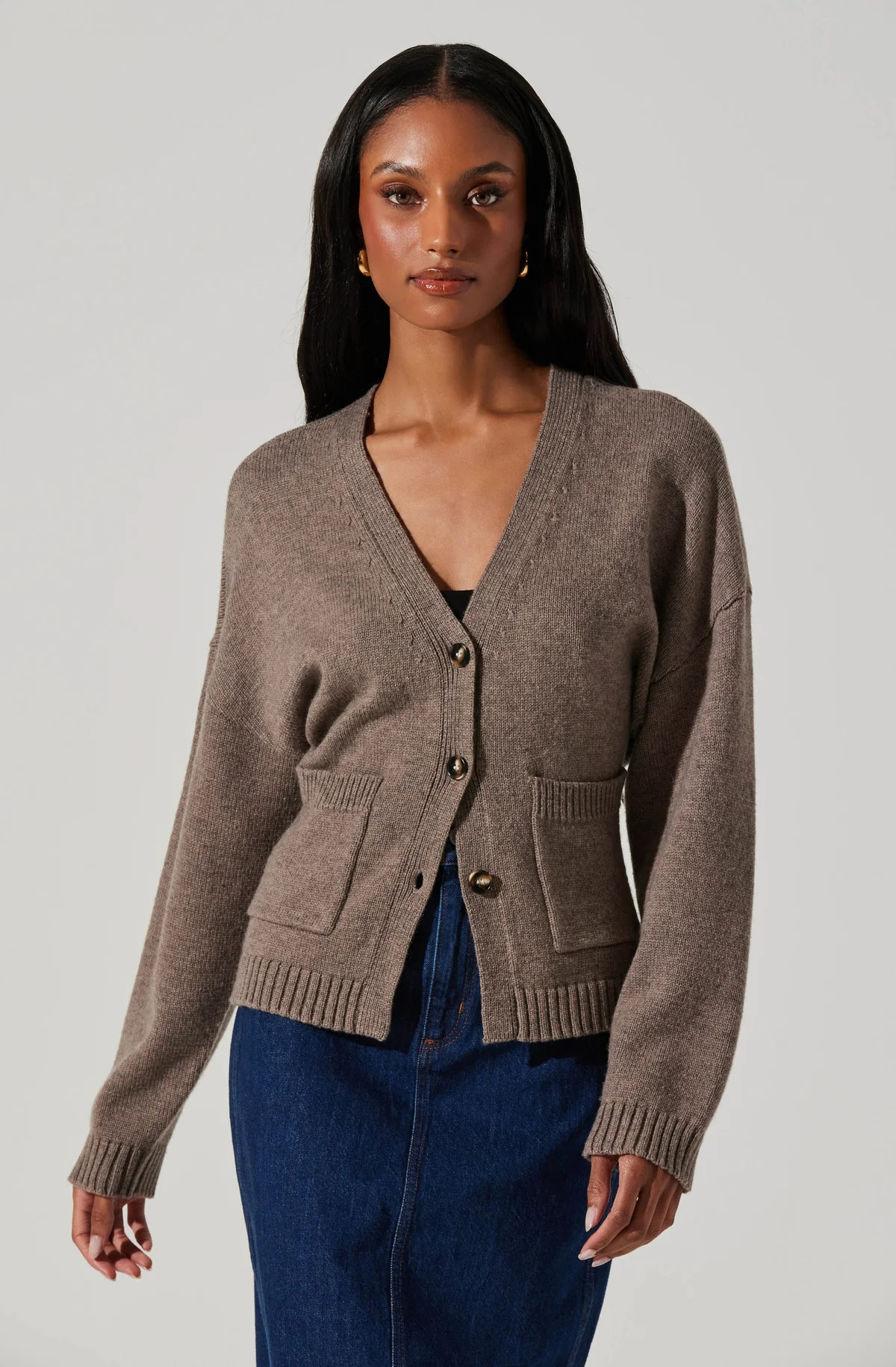 Saffi V-Neck Cardigan | ASTR The Label (US)