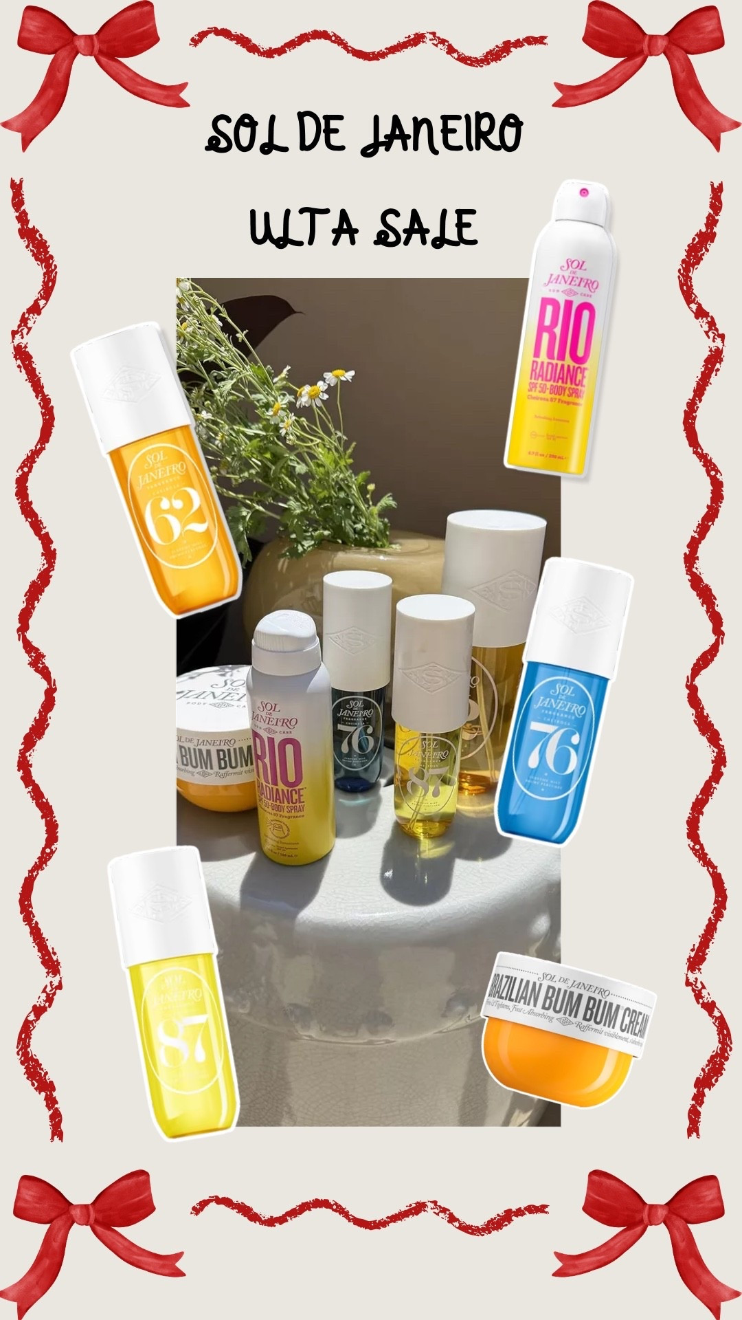 Sol de Janeiro scents on sale! ✨💖


Ulta, Ulta sale, scents, fragrance, sol de janerio, vacation essentials, vacation favorites, mid size, Olivia Freda Curves

#LTKSaleAlert #LTKBeauty #LTKFindsUnder50