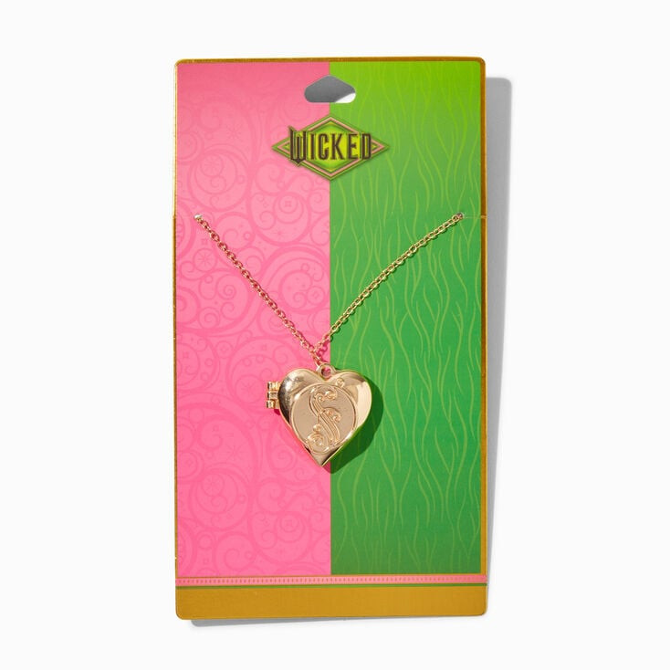 Wicked™ Claire's Exclusive Gold-tone Locket Necklace | Claire's (UK)