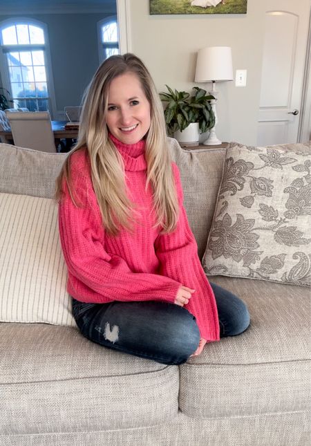 Beautiful pink Target sweater and distressed jeans for the win 🙌🏻

#LTKhome #LTKSeasonal #LTKstyletip