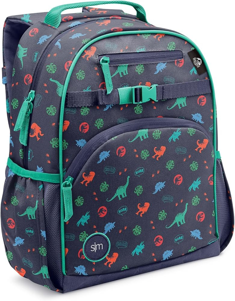 Simple Modern Jurassic Park Toddler Backpack Fletcher Collection, Girls and Boys Kids - Medium 15... | Amazon (US)