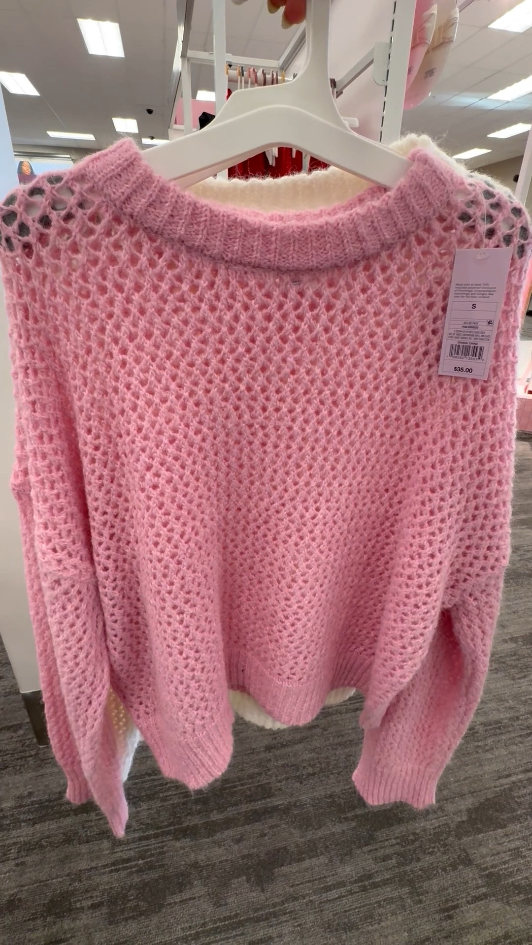 Target Crochet Sweater | Spring Sweater | Pink Sweater

#LTKootd #LTKSeasonal #LTKValentine