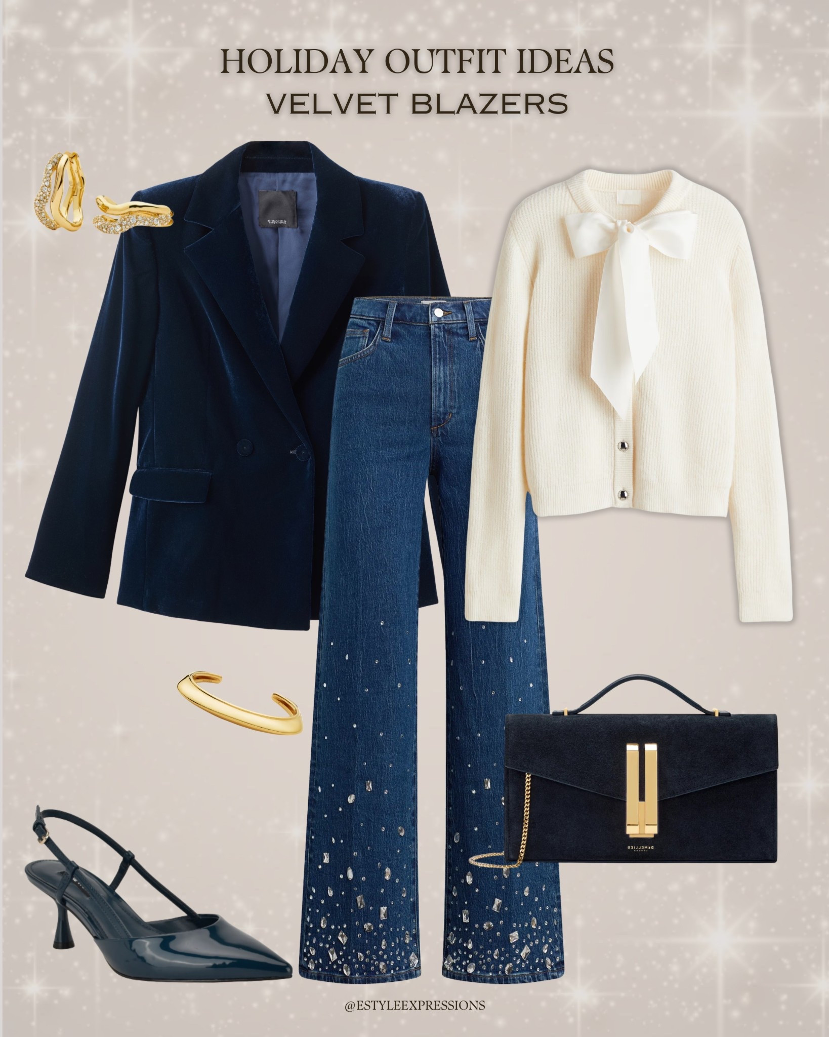 Holiday Outfits with Velvet Blazers!✨🤎

#LTKFindsUnder100 #LTKSaleAlert #LTKHoliday