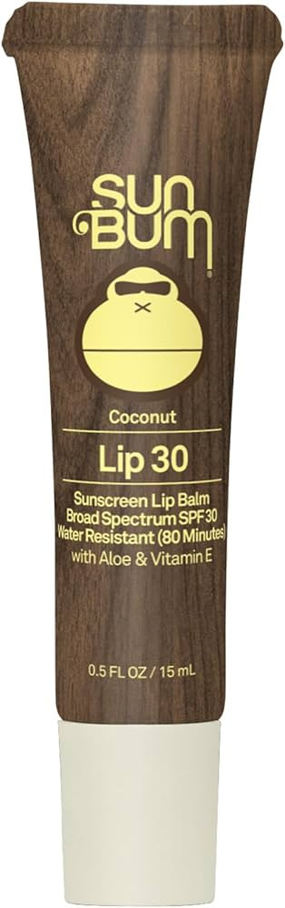 Sun Bum SPF 30 Lip Balm Sunscreen - Broad Spectrum Moisturizing Sunscreen with Aloe & Vitamin E -... | Amazon (US)