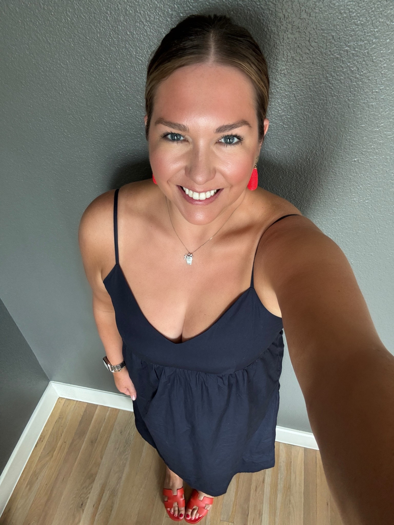 Headed to Highland Park Village with the ladies to do some shopping and celebrate a friend’s birthday. This dress is so simple but I find it really chic. I paired with with these red orange accessories for a fun pop of color  

#LTKShoeCrush #LTKFindsUnder100 #LTKStyleTip