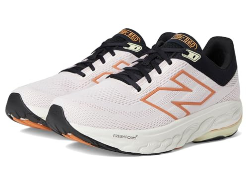 New Balance Women's Fresh Foam X 860 V14 Running Shoe, Pink Granite/Copper/Calcium, 5.5 X-Wide | Amazon (US)