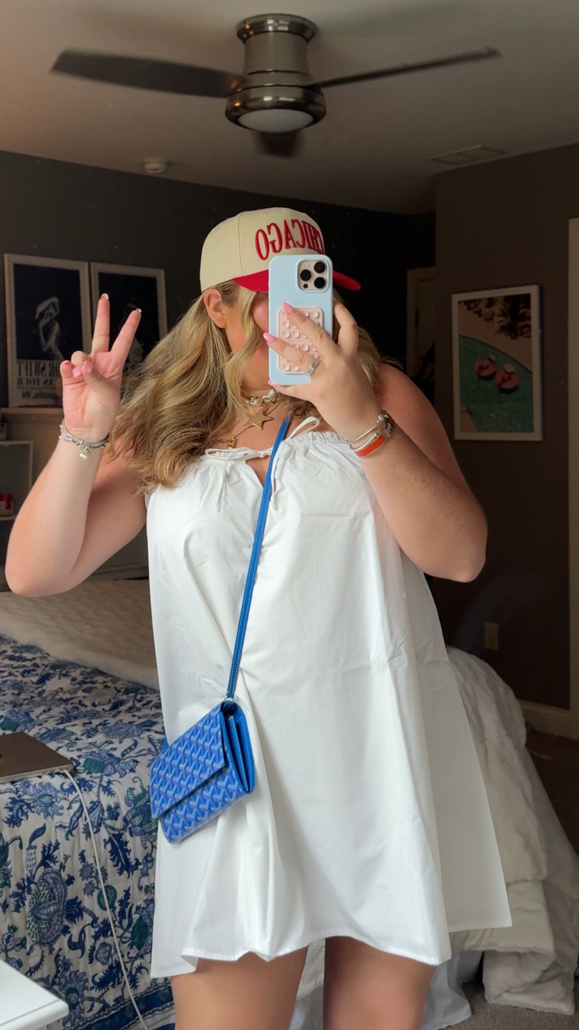 my cubs game ootd! dress is under $100! 

#LTKFindsUnder100 #LTKU #LTKStyleTip