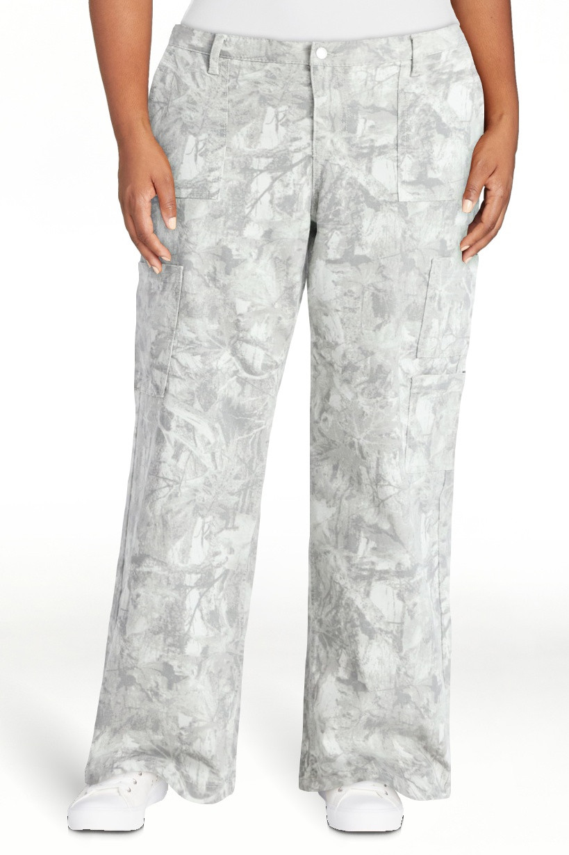 No Boundaries Wide Leg Cargo Pants, 31.5'' Inseam, Women's and Women's Plus | Walmart (US)