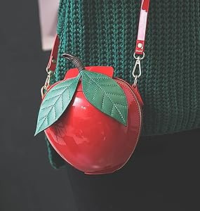 QZUnique Food Shape Cross Body Bag PU Cartoon Purse Ice Cream Sholuder Bag Handbag with Removable... | Amazon (US)