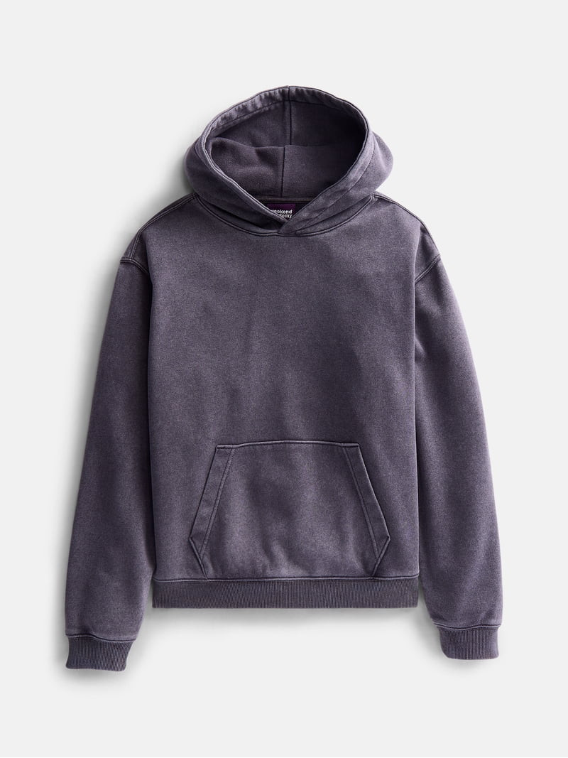 Weekend Academy Boys Garment Washed Fleece Hoodie, Sizes 4-18 | Walmart (US)