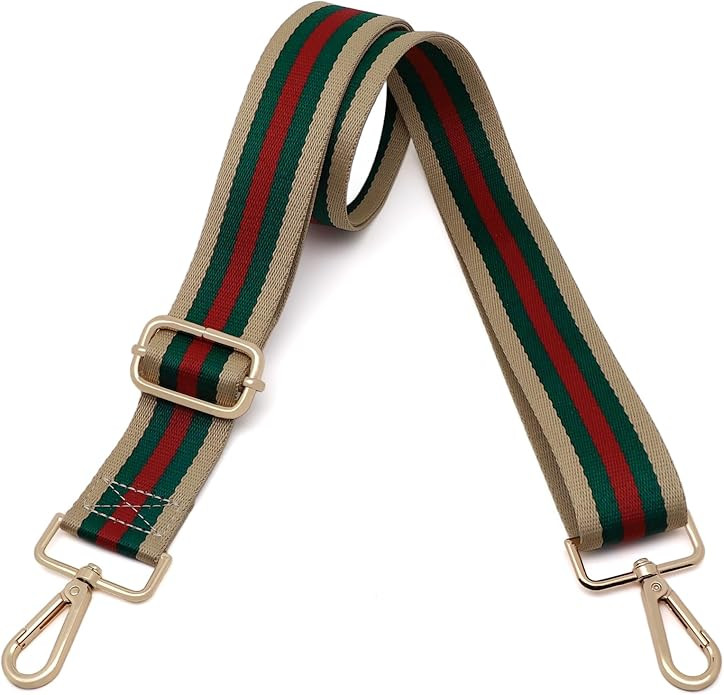 Kolti Purse Strap Replacement Crossbody Handbag Stripe Wide Adjustable | Amazon (US)