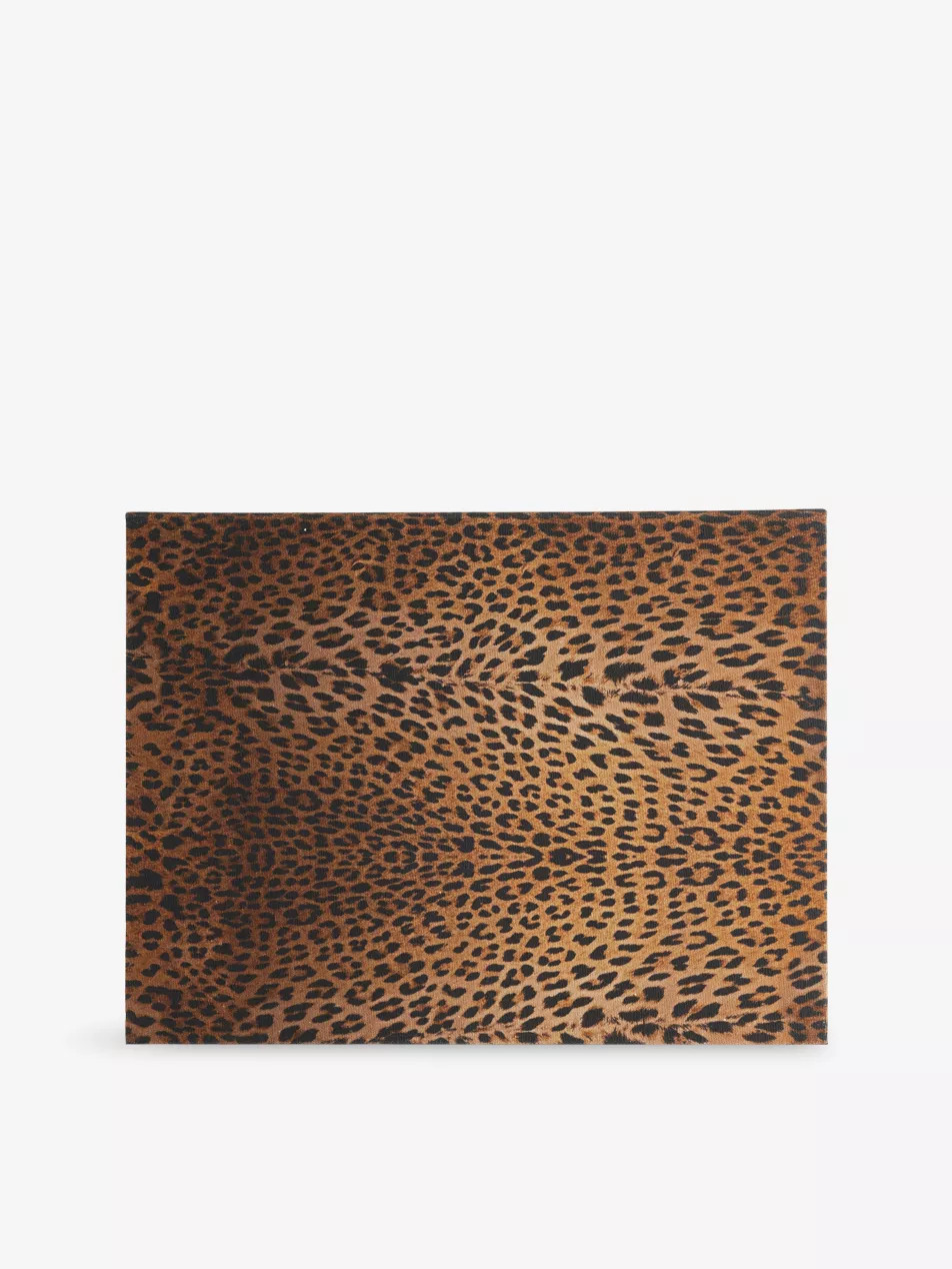 Leopard Book Canvas Jewellery Box | Selfridges