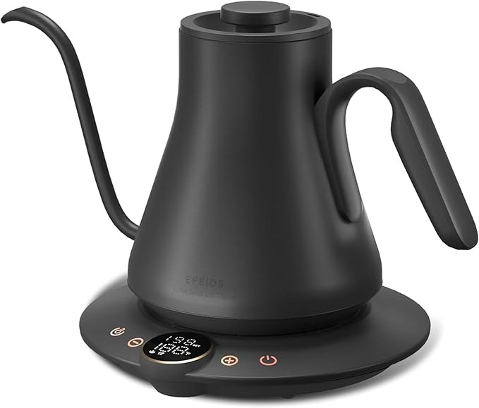Electric Kettle, Gooseneck Electric Kettle, ±1℉ Temperature Control, Stainless Steel Inner, Qu... | Amazon (US)