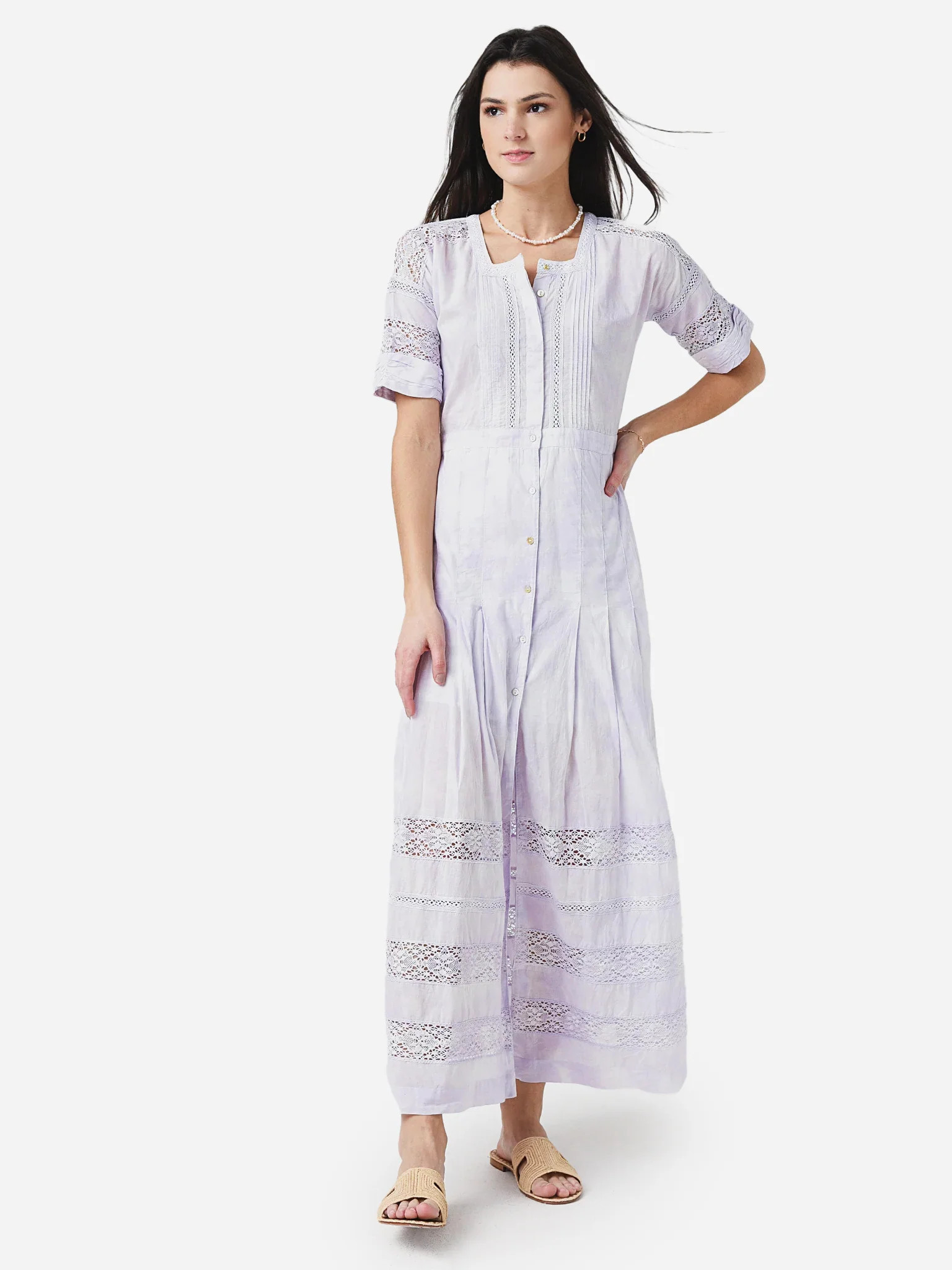 LoveShackFancy Women's Edie Dress | Saint Bernard
