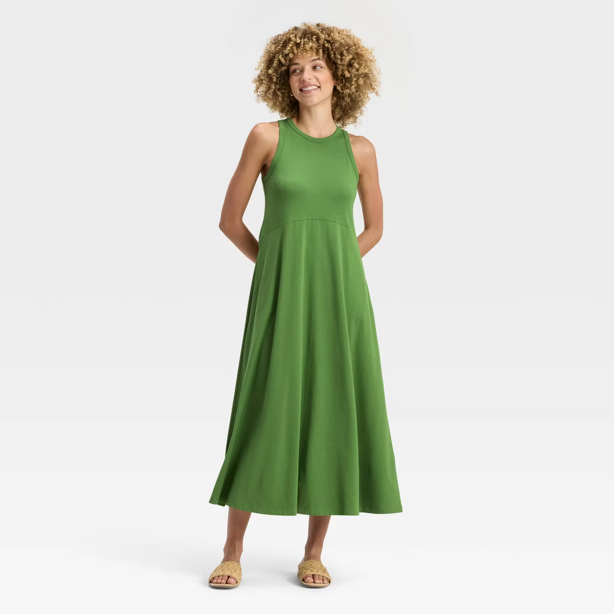 Women's Knit Maxi Tank Dress - A New Day™ | Target