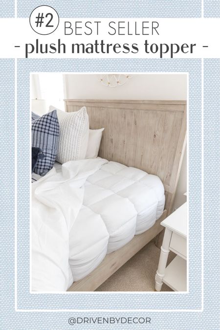 This mattress topper is my favorite! It wraps around the sides and makes your bed look and feel so plush!!

Bedroom decorr


#LTKhome #LTKfindsunder50 #LTKsalealert
