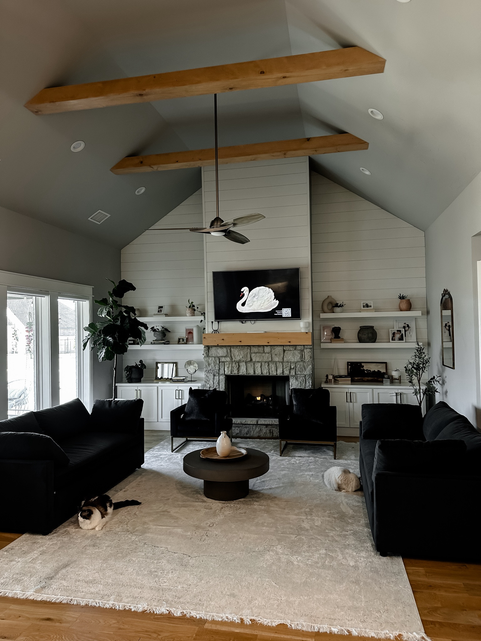 House decor inspo. 
#potterybarn smoke fabric. Customizable. 

#LTKhome #LTKMostLoved