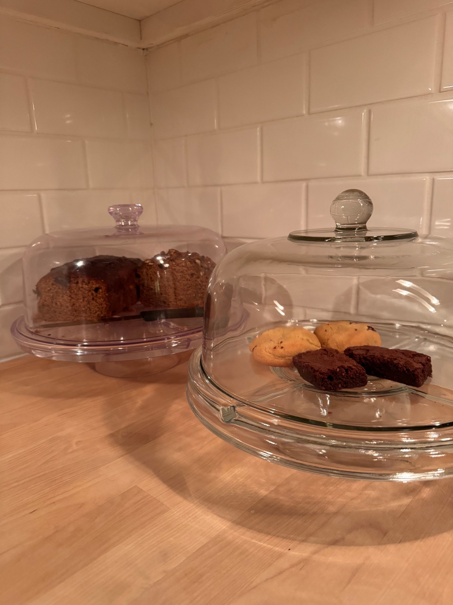 I’ve had this acrylic domed cake stand (also functions as chip-dip or punch bowl) and finally grabbed a glass one this week as well. Best thing ever—both of them! 

#LTKHome #LTKfoodie