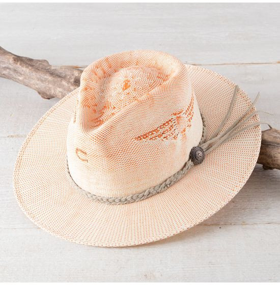 Charlie 1 Horse Coral Topo Chico Straw Hat | Rod's Western Palace/ Country Grace