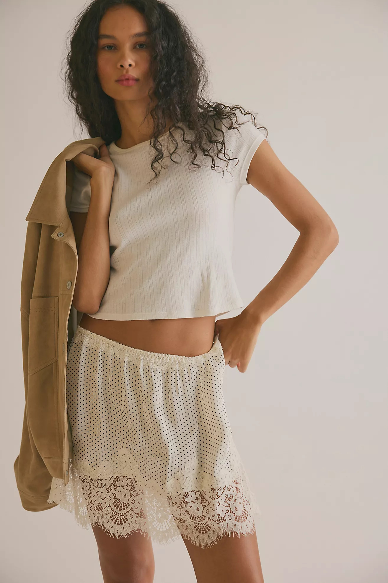 Meet Me In the Middle Printed Half Slip | Free People (Global - UK&FR Excluded)