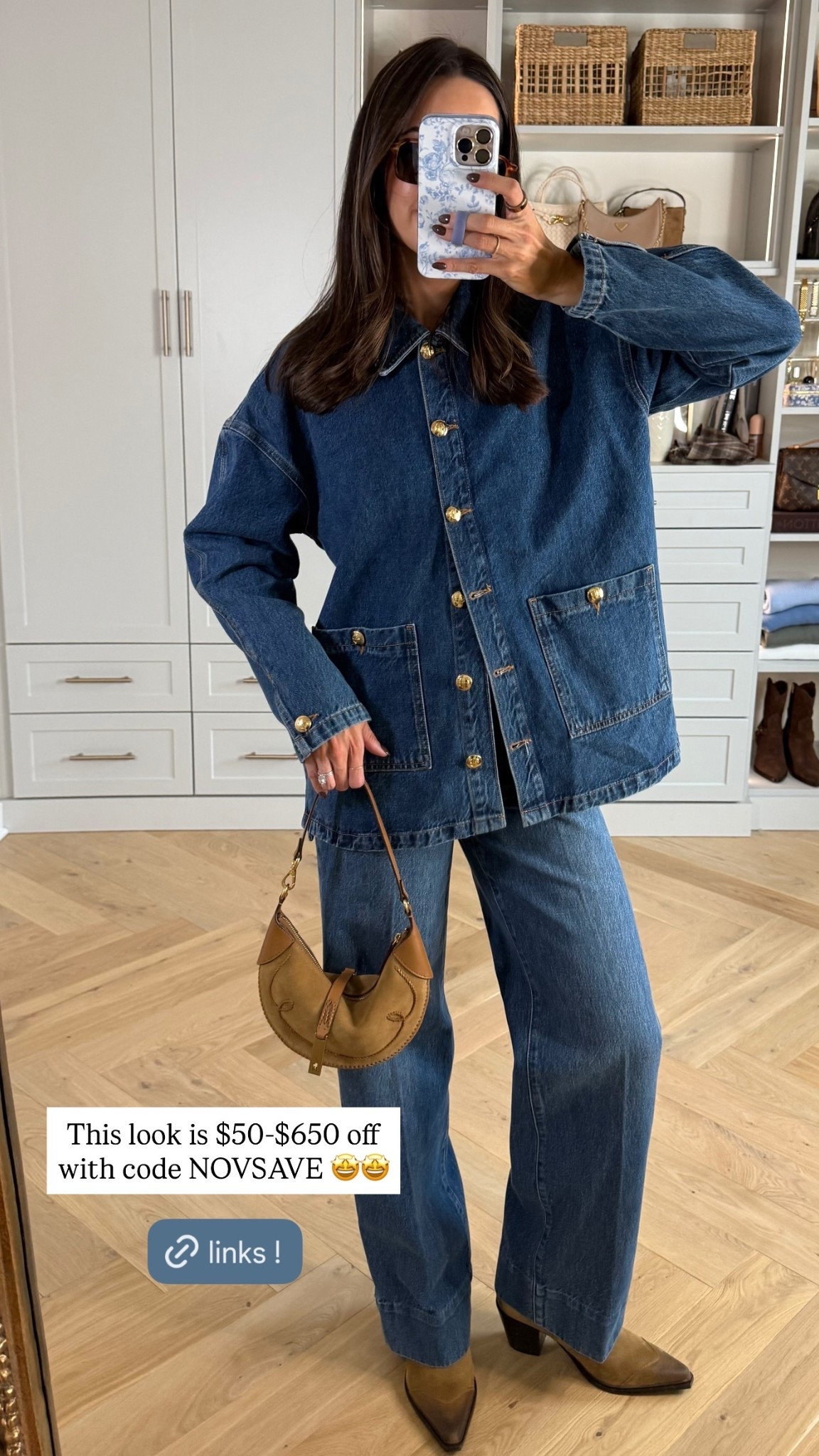 This look is $50-$650 off with code NOVSAVE 🤩🤩