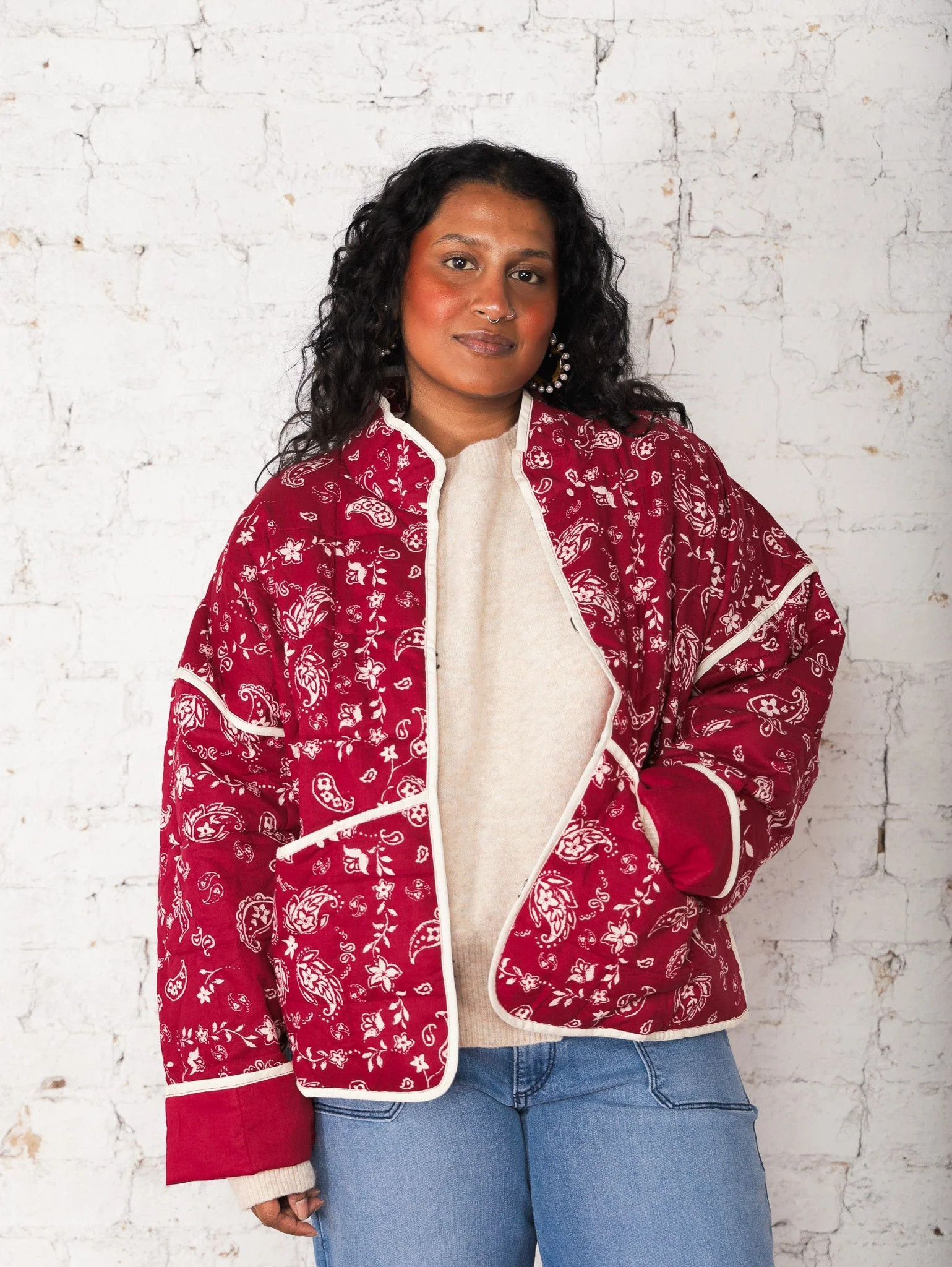 Quinn Quilted Jacket - Molly Green | Molly Green