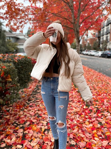 Fall outfit inspo // puffer coat from fabletics fits tts / beanie from Petal + Pup 

#LTKSeasonal #LTKstyletip #LTKunder100
