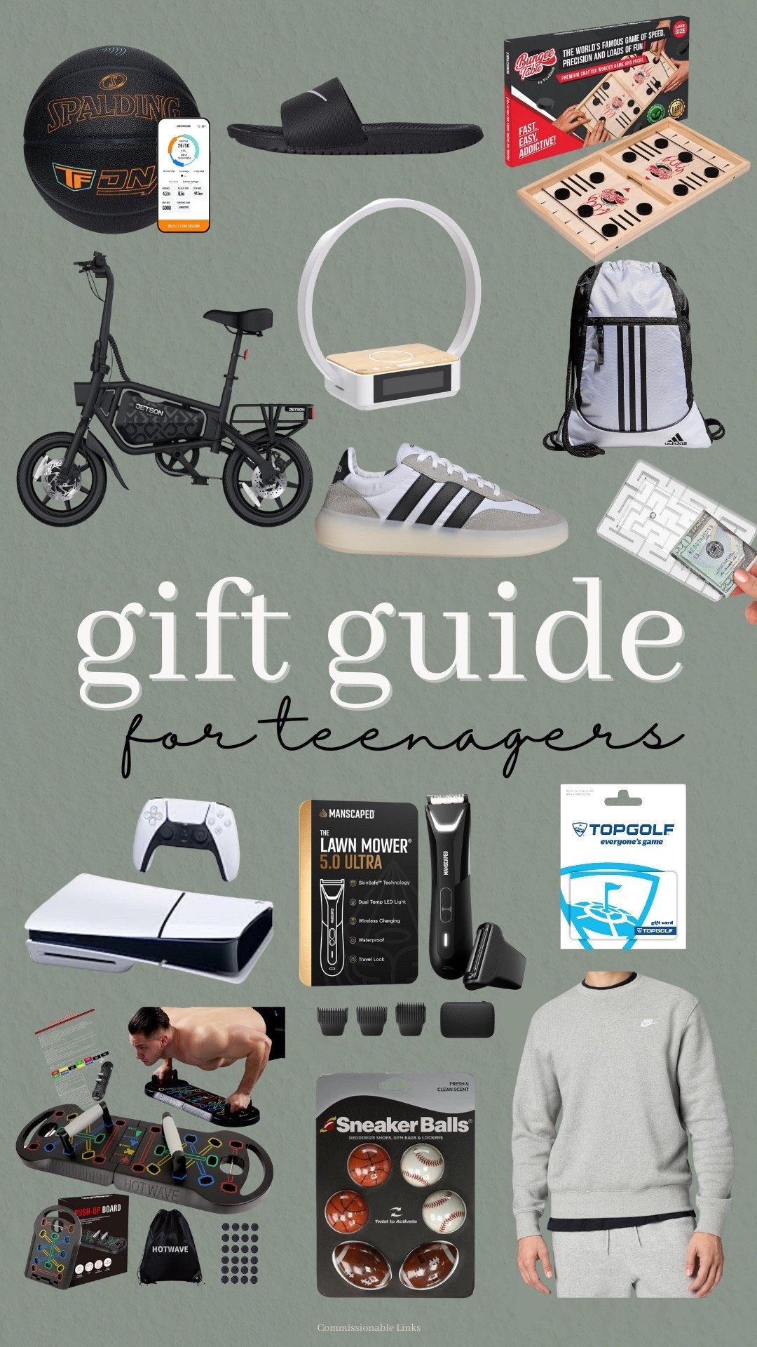 Teenager Holiday Gift Guide for Boys 🎄

#giftguide #teenager #holiday #christmas #boys #teen #gift #giftideas #fitness #nike #adidas #giftforteens

#LTKHoliday #LTKKids #LTKGiftGuide