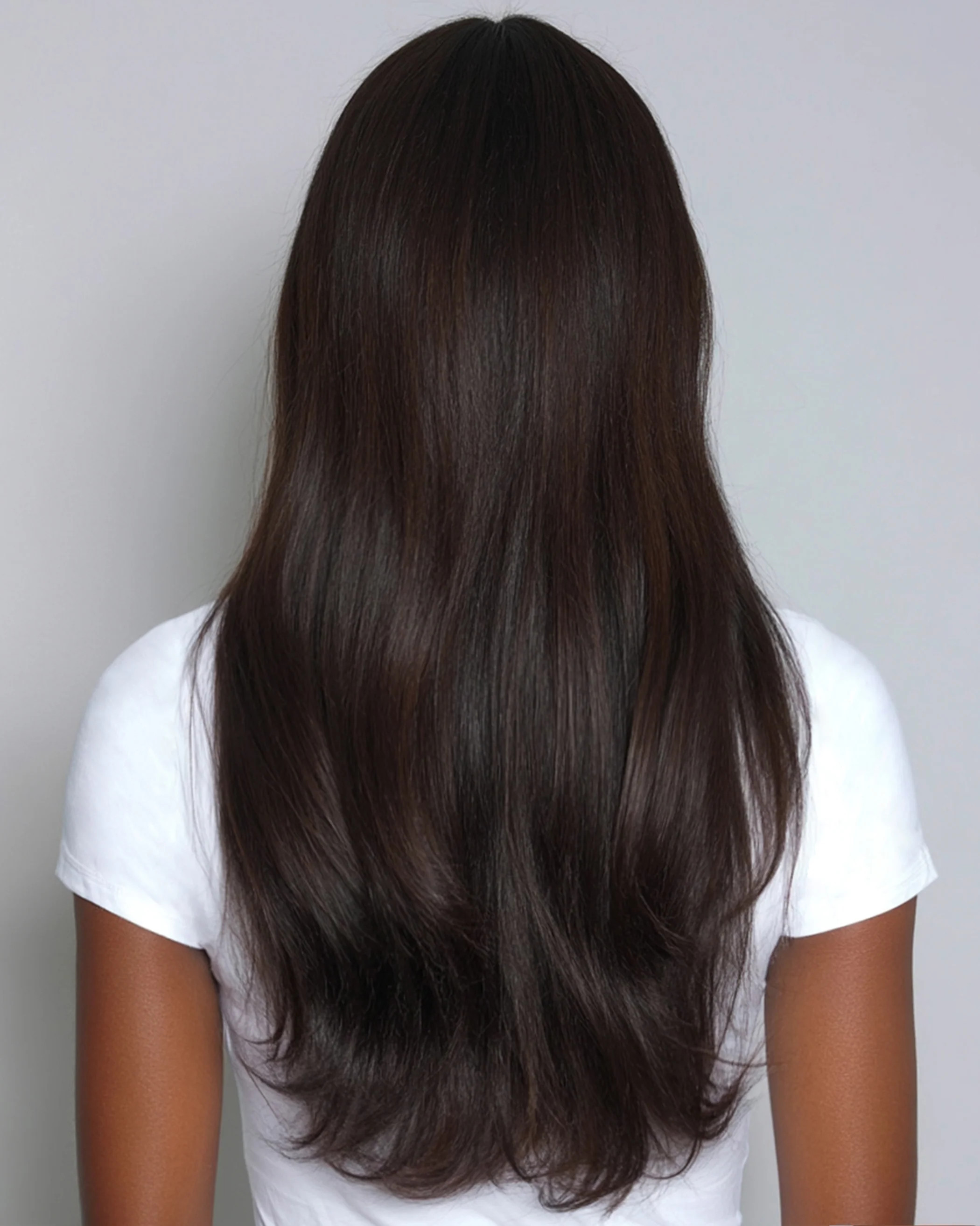 Silk Seam™ Clip-In, Dark Brown #2 Natural | Bellami Hair