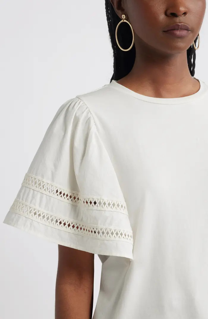 Mixed Media Top | Nordstrom