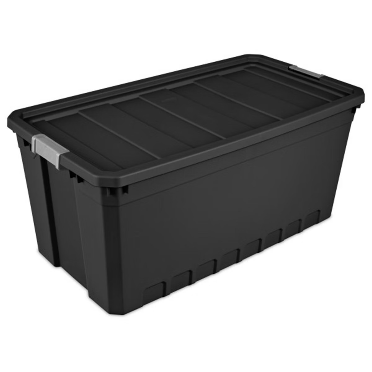 Sterilite Plastic Stacker Tote, Heavy Duty Lidded Storage Bin Container for Stackable Garage and ... | Target