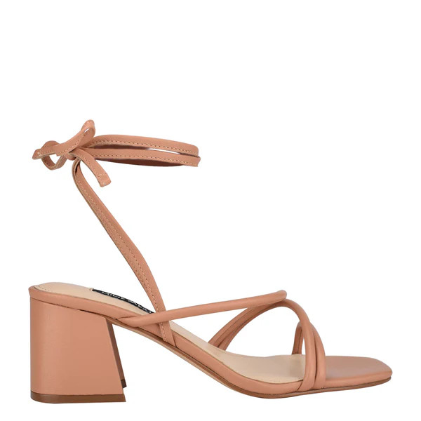 Gorg Ankle Wrap Block Heel Sandals | Nine West (US)