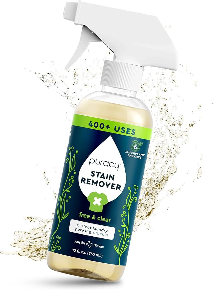 Puracy Stain Remover Cleaning Spray - Enzyme-Powered Stain Remover Spray As Seen on TikTok, Natur... | Amazon (US)