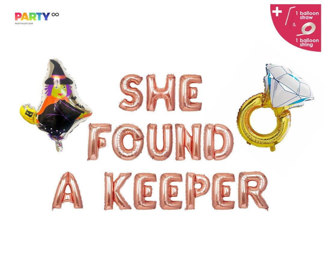 She found a keeper Bachelorette Party Balloon Banner | Wizard themed Bachelorette | Wizard themed... | Etsy (US)